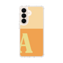 スリムプロテクションケース［ オリジナル - initial two tone - A orange ］