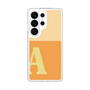 スリムプロテクションケース［ オリジナル - initial two tone - A orange ］