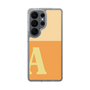 スリムプロテクションケース［ オリジナル - initial two tone - A orange ］