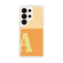 スリムプロテクションケース［ オリジナル - initial two tone - A orange ］