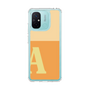 スリムプロテクションケース［ オリジナル - initial two tone - A orange ］