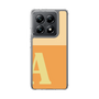 スリムプロテクションケース［ オリジナル - initial two tone - A orange ］