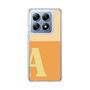 スリムプロテクションケース［ オリジナル - initial two tone - A orange ］