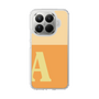 スリムプロテクションケース［ オリジナル - initial two tone - A orange ］