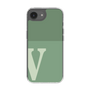 スリムプロテクションケース［ オリジナル - initial two tone - V green ］