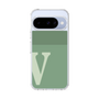 スリムプロテクションケース［ オリジナル - initial two tone - V green ］