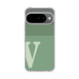 スリムプロテクションケース［ オリジナル - initial two tone - V green ］