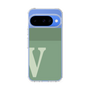 スリムプロテクションケース［ オリジナル - initial two tone - V green ］