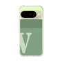 スリムプロテクションケース［ オリジナル - initial two tone - V green ］