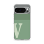 スリムプロテクションケース［ オリジナル - initial two tone - V green ］