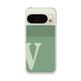 スリムプロテクションケース［ オリジナル - initial two tone - V green ］