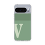 スリムプロテクションケース［ オリジナル - initial two tone - V green ］