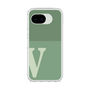 スリムプロテクションケース［ オリジナル - initial two tone - V green ］