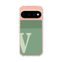 スリムプロテクションケース［ オリジナル - initial two tone - V green ］