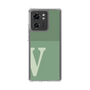 スリムプロテクションケース［ オリジナル - initial two tone - V green ］