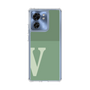 スリムプロテクションケース［ オリジナル - initial two tone - V green ］