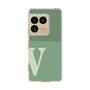 スリムプロテクションケース［ オリジナル - initial two tone - V green ］