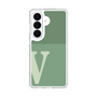 スリムプロテクションケース［ オリジナル - initial two tone - V green ］