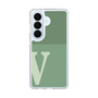 スリムプロテクションケース［ オリジナル - initial two tone - V green ］