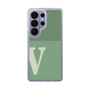 スリムプロテクションケース［ オリジナル - initial two tone - V green ］