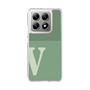 スリムプロテクションケース［ オリジナル - initial two tone - V green ］