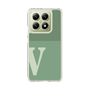 スリムプロテクションケース［ オリジナル - initial two tone - V green ］