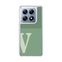 スリムプロテクションケース［ オリジナル - initial two tone - V green ］
