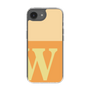 スリムプロテクションケース［ オリジナル - initial two tone - W orange ］