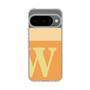 スリムプロテクションケース［ オリジナル - initial two tone - W orange ］