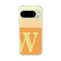 スリムプロテクションケース［ オリジナル - initial two tone - W orange ］
