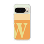 スリムプロテクションケース［ オリジナル - initial two tone - W orange ］