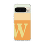 スリムプロテクションケース［ オリジナル - initial two tone - W orange ］