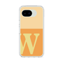 スリムプロテクションケース［ オリジナル - initial two tone - W orange ］