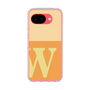 スリムプロテクションケース［ オリジナル - initial two tone - W orange ］