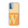スリムプロテクションケース［ オリジナル - initial two tone - W orange ］