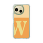 スリムプロテクションケース［ オリジナル - initial two tone - W orange ］
