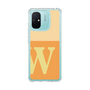 スリムプロテクションケース［ オリジナル - initial two tone - W orange ］