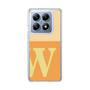スリムプロテクションケース［ オリジナル - initial two tone - W orange ］