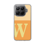 スリムプロテクションケース［ オリジナル - initial two tone - W orange ］