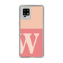 スリムプロテクションケース［ オリジナル - initial two tone - W pink ］