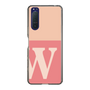 スリムプロテクションケース［ オリジナル - initial two tone - W pink ］