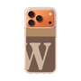 スリムプロテクションケース［ オリジナル - initial two tone - W brown ］
