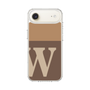 スリムプロテクションケース［ オリジナル - initial two tone - W brown ］