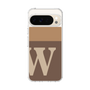 スリムプロテクションケース［ オリジナル - initial two tone - W brown ］