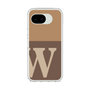 スリムプロテクションケース［ オリジナル - initial two tone - W brown ］