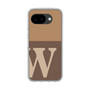 スリムプロテクションケース［ オリジナル - initial two tone - W brown ］