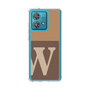 スリムプロテクションケース［ オリジナル - initial two tone - W brown ］