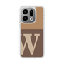 スリムプロテクションケース［ オリジナル - initial two tone - W brown ］