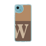 スリムプロテクションケース［ オリジナル - initial two tone - W brown ］