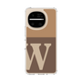 スリムプロテクションケース［ オリジナル - initial two tone - W brown ］